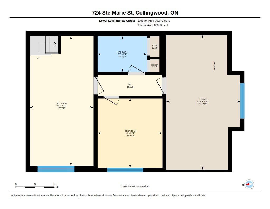 724 Ste. Marie Street floor plan 3